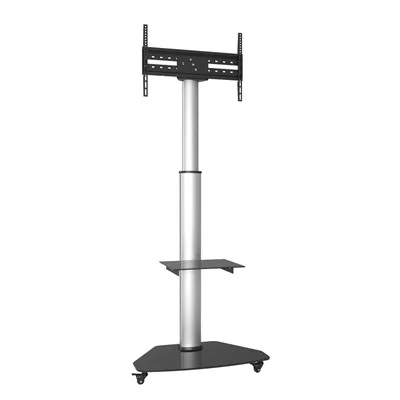 Keranjang TV Aluminium dengan rak AV